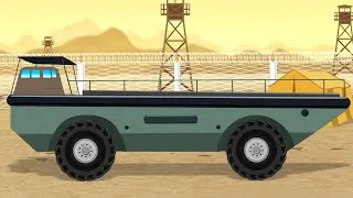 Thumbnail: Us Army Larc, Car Cartoon, Transport Video For Kids