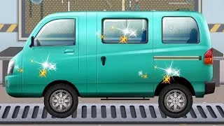 Thumbnail: Mini Van, Cars And Trucks, Learning Video For Toddlers