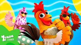 Thumbnail: The Farm Orchestra 🥁Sing and Dance! ZENON THE FARMER | Nursery Rhymes and Kids Songs