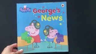 Thumbnail: Peppa Pig George’s News - Read Aloud Books For Children 