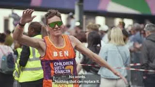 Thumbnail: London Marathon 2026 highlights on team Children with Cancer UK