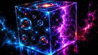 Thumbnail: 🌀 Cosmic Energy Cube | OLED Motion Background & Music