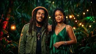 Thumbnail: Bob Marley × Rihanna 🌴 Arctic Pulse ( Reggae Pop Fusion 2026 ) - Chill Reggae Playlist