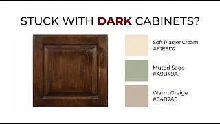 Thumbnail: Dark Brown Kitchen Cabinets Dated? 7 Wall Colors That Make Them Look Expensive