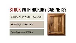 Thumbnail: 7 Wall Paint Colors That Turn Hickory Cabinets into High-End Luxury