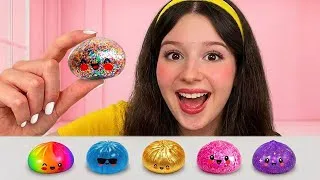 Thumbnail: I Made the World’s SMALLEST Dumpling Squishies! 😱😳🌎 *RARE Edition*