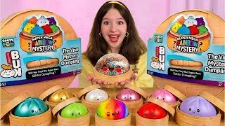 Thumbnail: Unboxing the World's BIGGEST Viral Mystery Dumpling Squishy! 😱😳🌎 *I got the RARE*