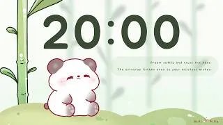 Thumbnail: 🌿 20 minutes Quick Focus SPRINT | Relax and rewind | Forest + Slow Lofi | ADHD & Classroom Focus 🎧