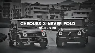 Thumbnail: Cheques X Never Fold | Shubh ft.Sidhu Moose Wala & Parmish Verma | Sumit Vimal | Chill Records