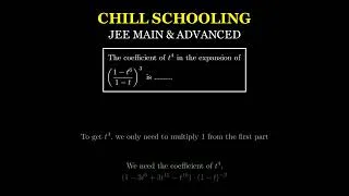Thumbnail: JEE Main/Advanced | Coefficient of t⁴ Question Solved