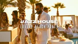 Thumbnail: Luxury Beach Club Party 🍸 Jazz House 2026 | Baleari Lounge Sunset