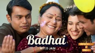 Thumbnail: Badhai (Birthday Song) | Sundarnagar Ki Sundari | Niti Jain | Latest Bollywood Song 2025
