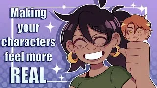 Thumbnail: How to make FLESHED OUT OCs!! // art + commentary