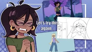 Thumbnail: Learning animation… AGAIN!! // School assignments
