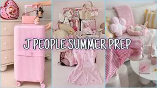 Thumbnail: 7 DAYS 6 NIGHTS SUMMER IMMERSIVE LUGGAGE PACKING FOR J PEOPLE 🧳🎀 + BEDROOM RESET