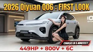 Thumbnail: First Look: 2026 Qiyuan Q06 – China's New Electric Coupe SUV is HERE!