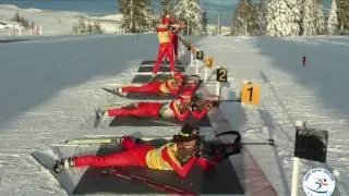 Thumbnail: Go for Olympia 2010: Chinese Biathlon Team- Shooting on Mount Washington