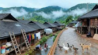 Thumbnail: 中国边境与世隔绝的古寨，雨后更是美不胜收，仿佛世外桃源