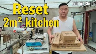 Thumbnail: Resetting My Tiny 2m² Kitchen on a $50 Budget |  Simple Life in China