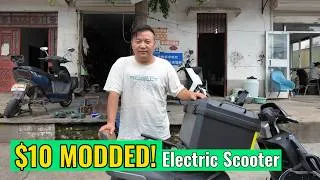 Thumbnail: Modding My Electric Scooter for $10 in China!