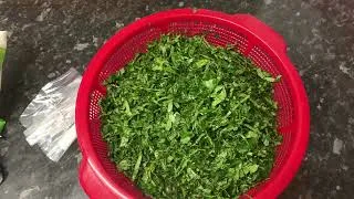 Thumbnail: how To Preserve Leafy  vegetable For Example Ugu Leaves