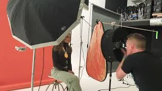 Thumbnail: Sydney McLaughlin-Levrone photo shoot behind the scenes for HarperCollins | Chip Kalback