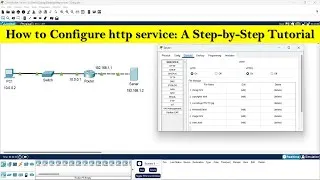Thumbnail: How to configure HTTP service | Step-by-Step Guide: Setting up HTTP Service in Packet Tracer