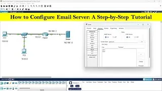 Thumbnail: How to configure Email Server | Email Server configuration step by step in cisco packet tracer