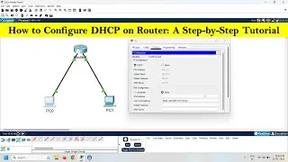 Thumbnail: Router dhcp configuration | How to configure DHCP in router | DHCP configuration in router