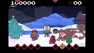 Thumbnail: FNF - Mario's Madness: Christmas Surprise - Salami (by theWAHbox, FriedFrick & Cloverderus)