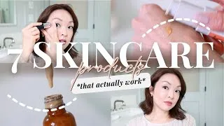 Thumbnail: 7 skincare products that *ACTUALLY* work!