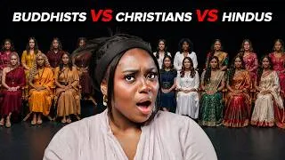 Thumbnail: Reacting to Christians vs Buddhists vs Hindus Debate 👀