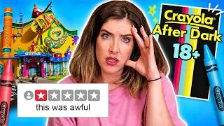 Thumbnail: I Went To CRAYOLA Experience’s *awful* ADULT Night..