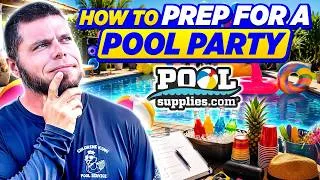 Thumbnail: Pool Party Prep Guide: BEFORE & AFTER Tips to Keep Your Pool Crystal Clear! #poolparty