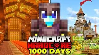 Thumbnail: I Survived 1000 DAYS In Minecraft Hardcore! [FULL MOVIE]