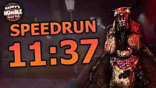 Thumbnail: Happy's Humble Burger Cult SPEEEDRUN - (11:37) - Solo 3 Shifts WR?
