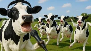 Thumbnail: FUNNY COW DANCE 10 │ Cow Song & Cow Videos (Official Moo Video 4K)