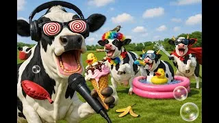 Thumbnail: Dancing Cows with Moo Song Sounds – 100% Laugh Guaranteed!
