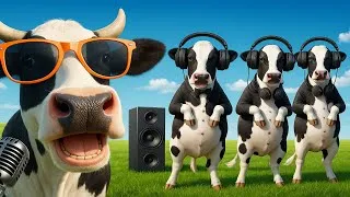 Thumbnail: "Ultimate Cow Dance Fails Compilation – Try Not to Laugh! 🤣🚫" Funny Cow Dance !
