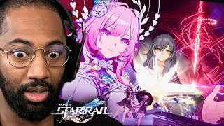 Thumbnail: Genshin Fan Reacts to Honkai Star Rail's Irontomb Boss Fight (Amphoreus 3.7 Ending)