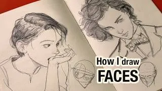 Thumbnail: Think Drawing Faces Is Hard? Learn This First.