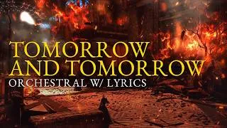 Thumbnail: Tomorrow and Tomorrow (Orchestral) w/ lyrics - FFXIV Orchestral Arrangement Album Vol3 - Music Video