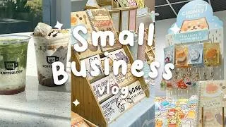 Thumbnail: small business vlog ✧ too cute pop up market, setting up my dream retail shelf at metrotown
