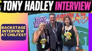 Thumbnail: Tony Hadley backstage interview at Chilfest