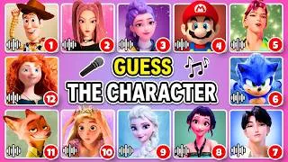 Thumbnail: Guess the Movie Character by Songs and Voice🎤| Ultimate movie quiz 2026😀🎶Kpop demon hunters, zotopia