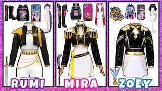 Thumbnail: LISA, LORA OR LENA 💙💜💗 (K-POP DEMON HUNTER EDITION) #kpopdemonhunters #lisa #lora #lena #cute #fyp