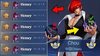 Thumbnail: CHOU TUTORIAL!! THIS IS HOW TO INCREASE YOUR WIN RATE IN SOLO RANK USING CHOU - Mobile Legends