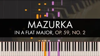Thumbnail: Frédéric Chopin - Mazurka in A flat Major, Op. 59, No. 2