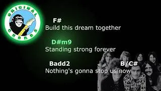 Thumbnail: Starship - Nothing's gonna stop us - Chords & Lyrics