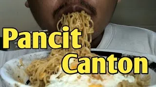 Thumbnail: ASMR/MUKBANG | Pancit Canton with Egg | Mouth Only